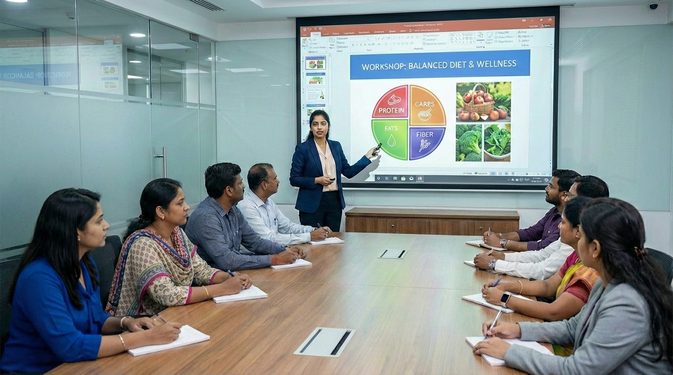 Nutrition Workshops for Corporates